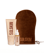 Gradual Tanning Moisturiser, Tan Drops & Tanning Mitt
