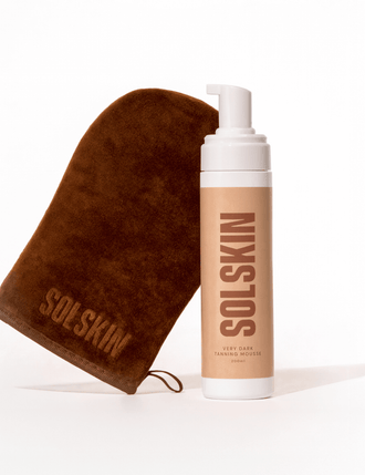 Tan Mousse & Mitt